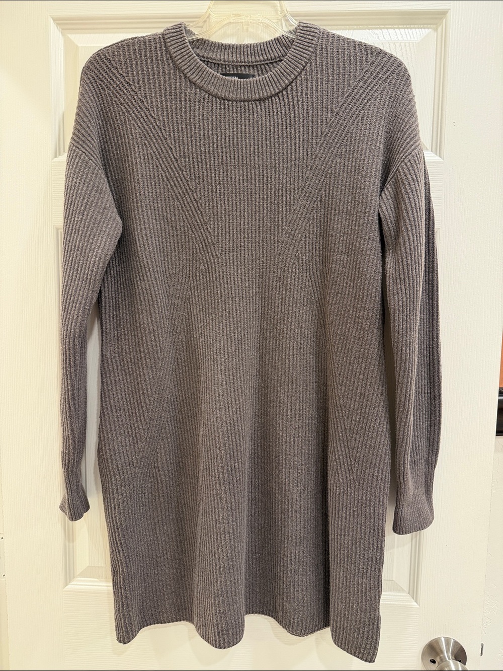 Simply Vera Vera Wang Long-Sleeve Crewneck Sweater Dress